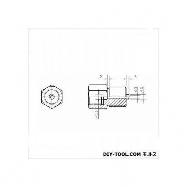 ジョイント(黄銅・メス1/8)