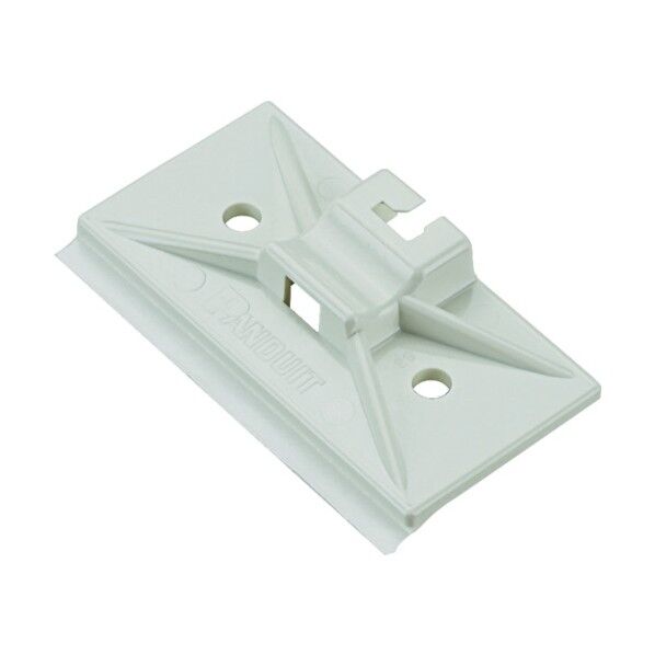 マウントベース型結束バンドスナップイン固定具テレホングレー