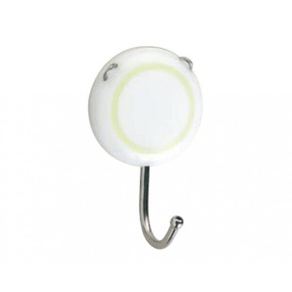ルーナフック蓄光 白 38 C-151 1個