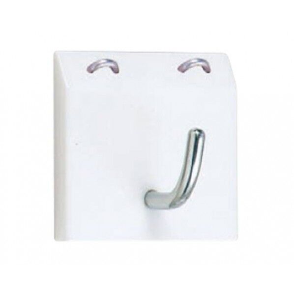 角形フック 白 32 C-152 1個