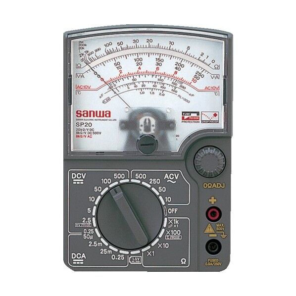 アナログマルチテスタ温度測定可能 SP20 1