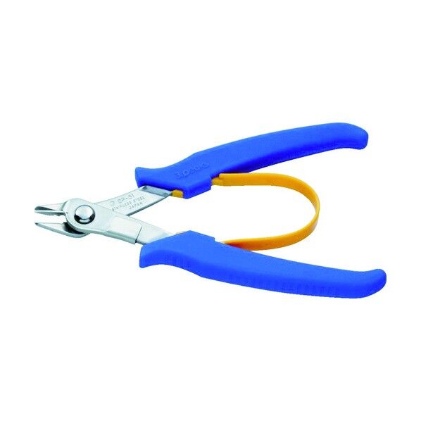 ステンレス製ニッパ(リードストッパー付・バネ付)130mm