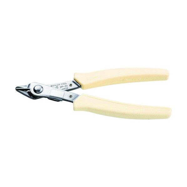 ステンレス製ニッパ（リードストッパー付・バネ付）１２５ｍｍ