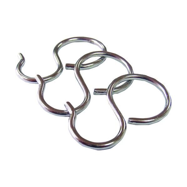 ステンレス金具/ステンレスPフック 3.4mm×68.2mm SPH-32 100個