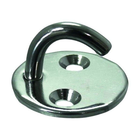 ステン 丸型オープンアイプレート 6mm SPF2060H 10個入 1個