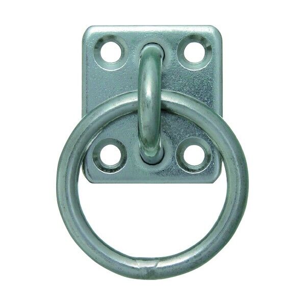 ステン 角型アイプレート リング付 6mm SPF4060R 1個