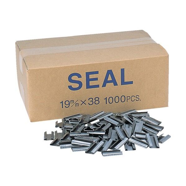 SPOT 帯鉄シール19Wシール(0.5X19X38)(1000個入) 316 x 206 x 131 mm SPOTWS19 1000個...