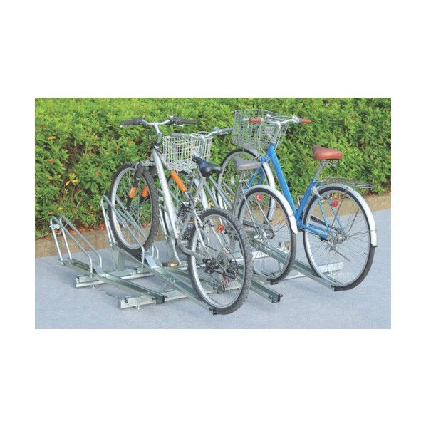 自転車ラック スライドラック 基準型 6台用 SR-C6N 1点