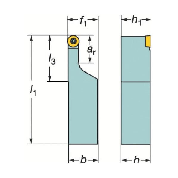コロターン107 ポジチップ用シャンクバイト SRDCR 1