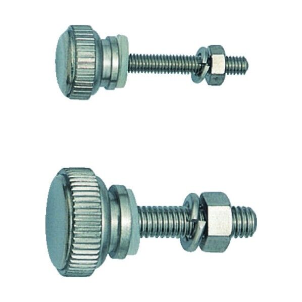 ステンレス鋼製 小型ローレットつまみSRT型