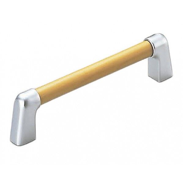 ウッドグラミーハンドル Lオーク/シルバー 128 HC-43 1本