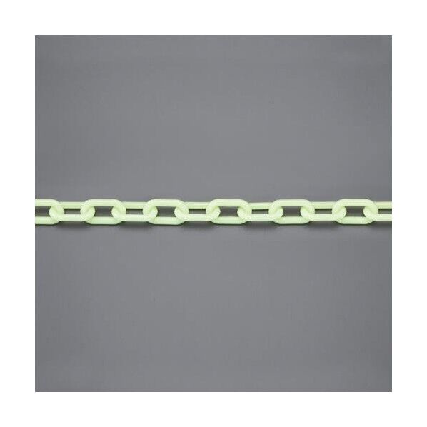 6.0mmx50mプラスチックチェーン蓄光/ケース入 EA980AG-50 1