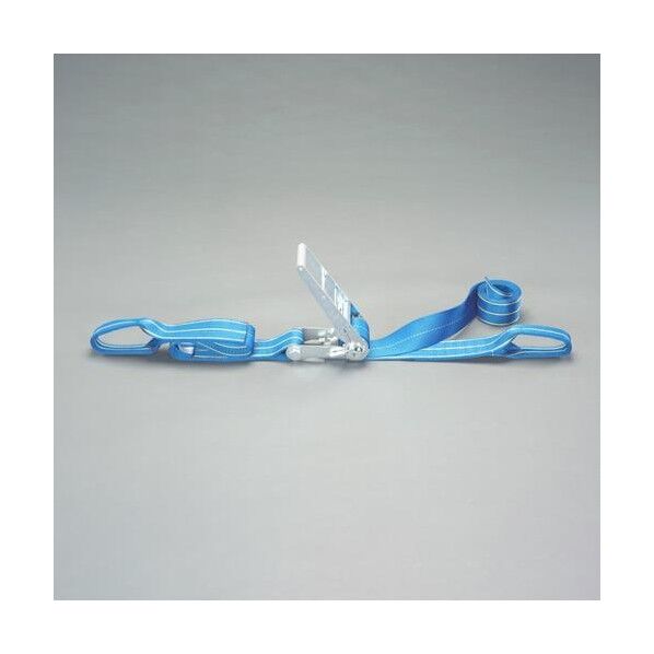 75mmx 6.0m/2540kg ベルト荷締機(両端アイ型) EA982SA-56 1個