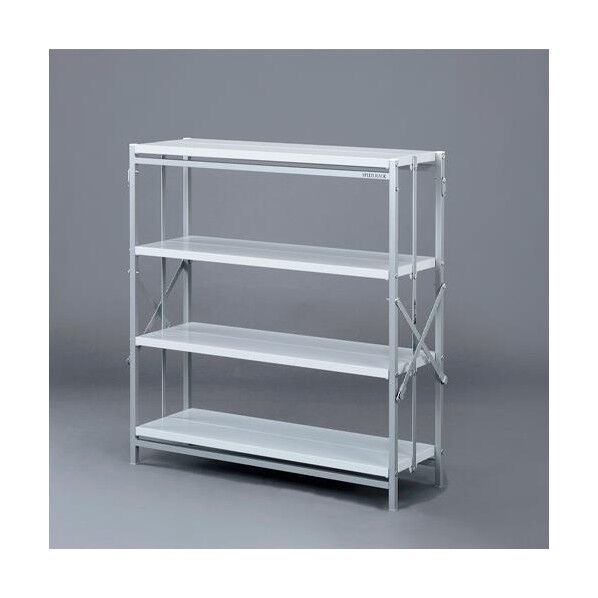 962x300x 998mm/4段ラック棚(折畳式)