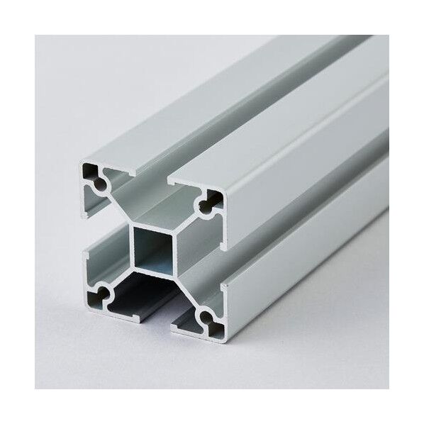 40x40x2450mm アルミ構造材(Uポール) EA976CB-21 1本