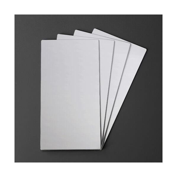 ※法人専用品※エスコ 118x118x0.5mm 連結粘着シート(シルバー/4枚) EA979D-163 1PK