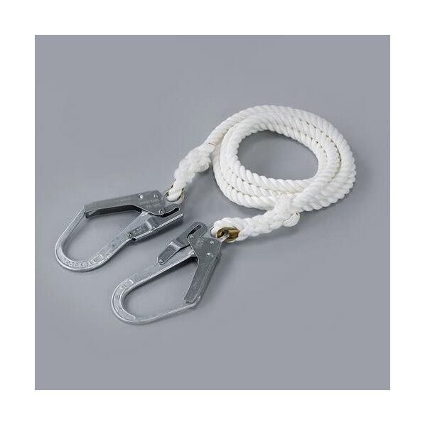 エスコ(esco) 16mmx 3m 荷揚げ用ロープ(クレモナ・フック付) EA981MA-3 1本