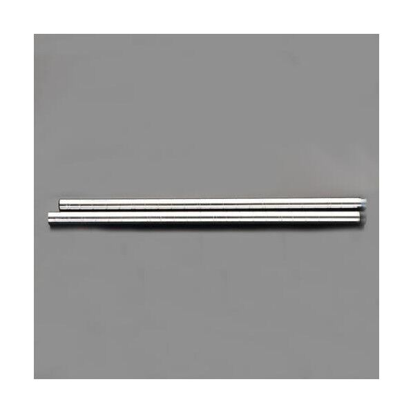 エスコ(esco) φ25x1785mm メタルラックポール(4本) EA976AJ-326 1組