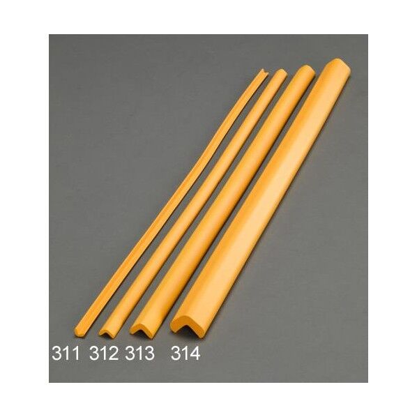 48x48x900mm クッションガード(油面用/黄/2個) EA983FE-314 1