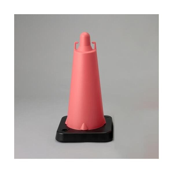 366x366x700mm コーン・ウエイト付(赤/反射無/2本)