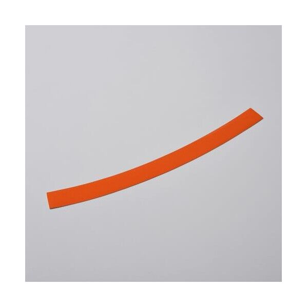 20x260mm ヘルメット用反射テープ(オレンジ/10本) EA983GK-4 1組