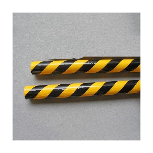 エスコ(esco) 61x81x500mm 安全パイプカバー(黄・黒/2本) EA983FP-19A 1組