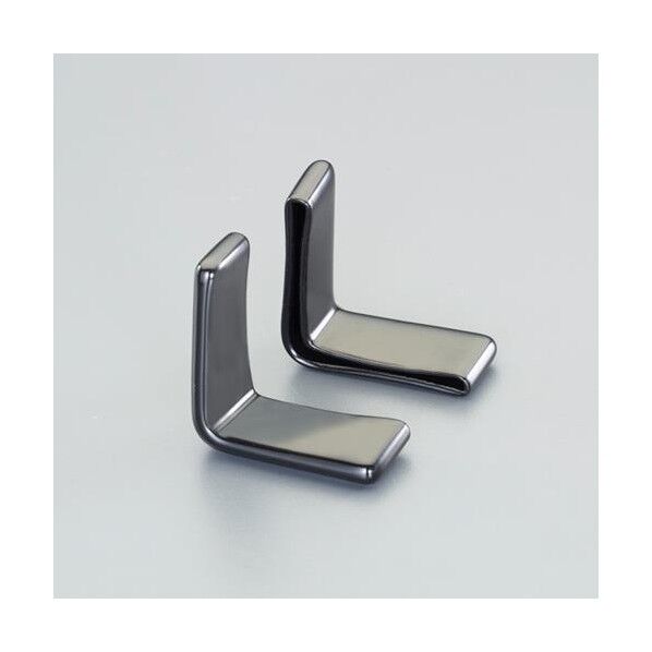 25 x16.5x2.3mm アングル型保護キャップ(黒/2個) EA983FP-101 1個