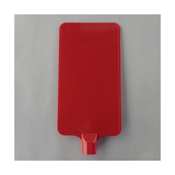 202x403mm コーン用標識(無地/赤) EA983FT-771 1個