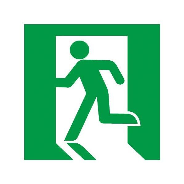 LED誘導灯用表示板(避難口/左向/C級)