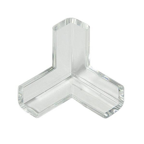 25x25x15mm クッションコーナーガード(三方/クリア)