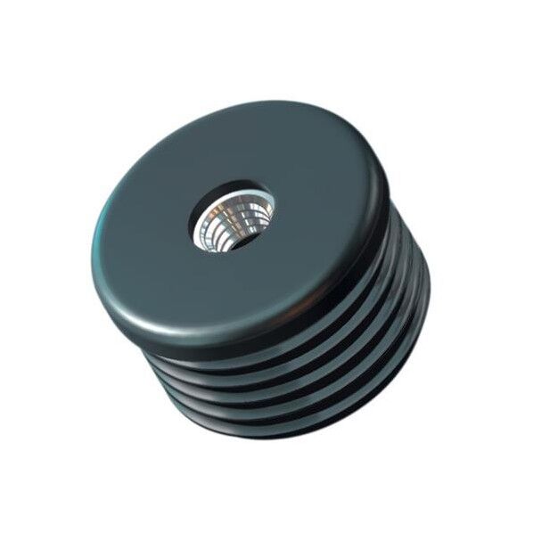 φ38mm/M10 丸型ブッシング(黒)