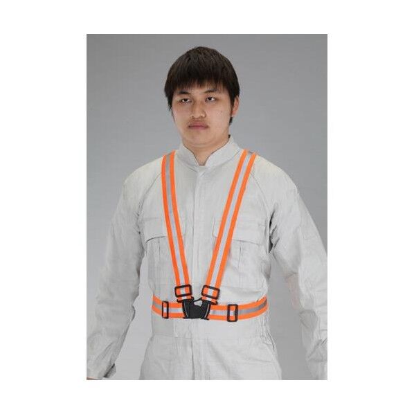安全ベスト(縁無シ/オレンジ)