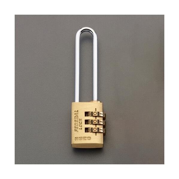 20mm ダイヤル錠(真鍮製/吊長)