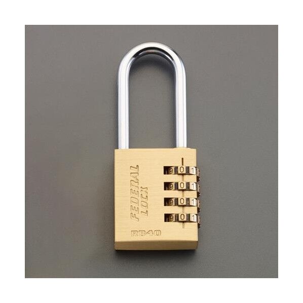 40mm ダイヤル錠(真鍮製/吊長)