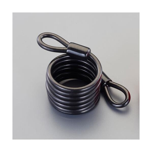 8.0mmx1.8m スチールワイヤー(黒)