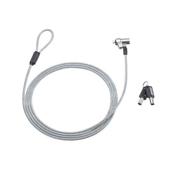 φ4.4mmx2.0m セキュリティワイヤー(Noble Wedge対応) EA983TS-231 1個