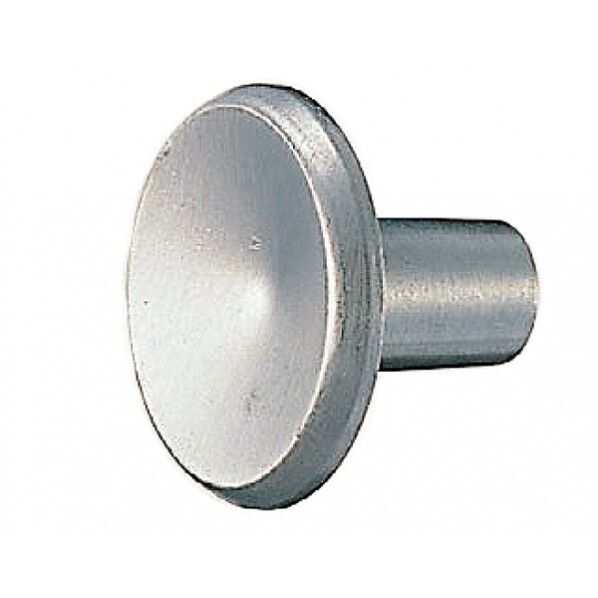 円月ツマミ ホワイト 小 KZ-8 1個