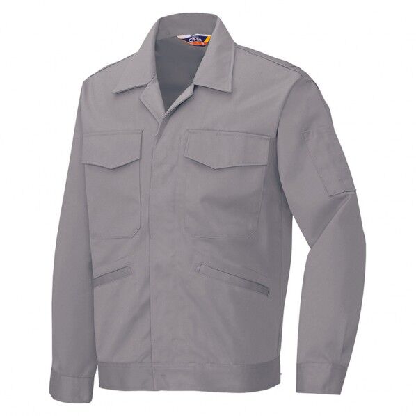 ベーシックワーク 長袖ジャンパーA型（男女兼用） 004グレー 6L 620 1点