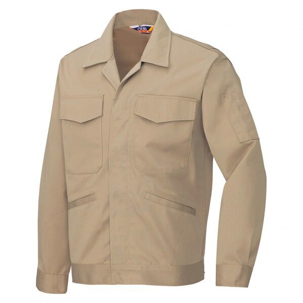 ベーシックワーク 長袖ジャンパーA型(男女兼用) 002ベージュ SS 620 1点