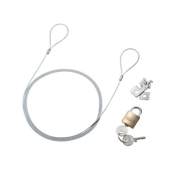 φ2.2mmx2.0m セキュリティワイヤー(Nano Saver対応) EA983TS-236