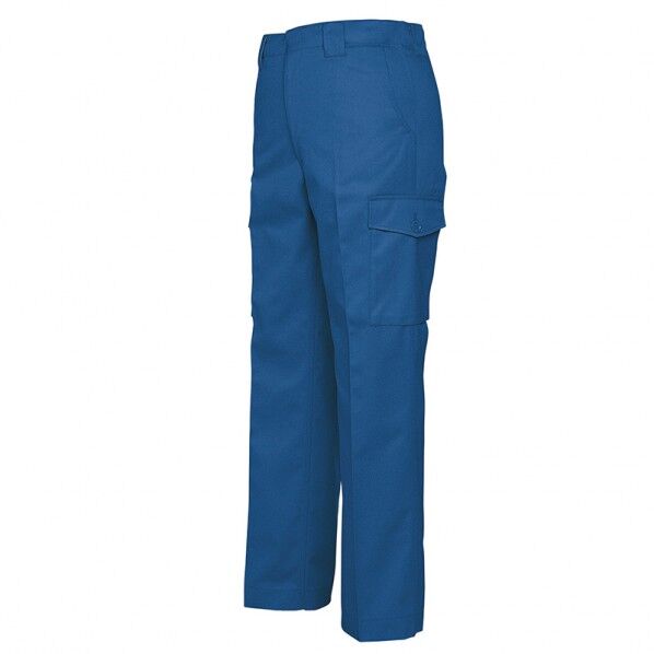 ベーシックワーク カーゴパンツ(ノータック)(厚地)(男女兼用) 006ブルー 110 624 1