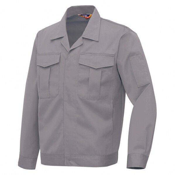 ベーシックワーク 長袖ジャンパーB型（男女兼用） 004グレー 6L 630 1点