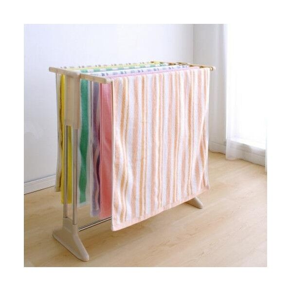 エスコ(esco) 734x452x750mm タオルハンガー(ステンレス製) EA951FD-52...