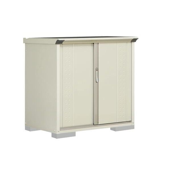 エスコ(esco) 1120x750x1100mm 収納庫(ムーンホワイト) EA955CK-21A