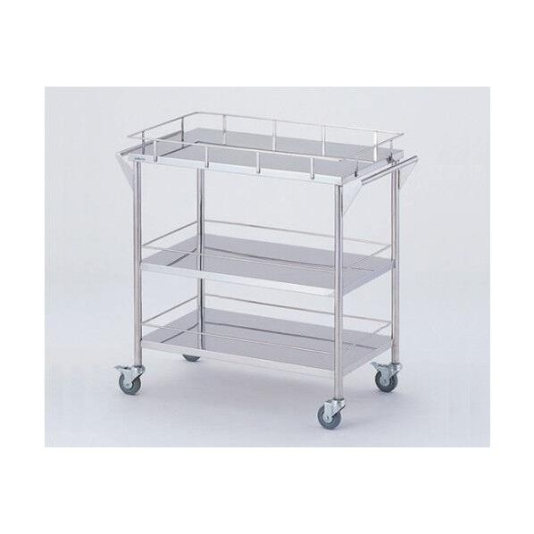 600x450x835mm /3段 ワゴン(ステンレス製)