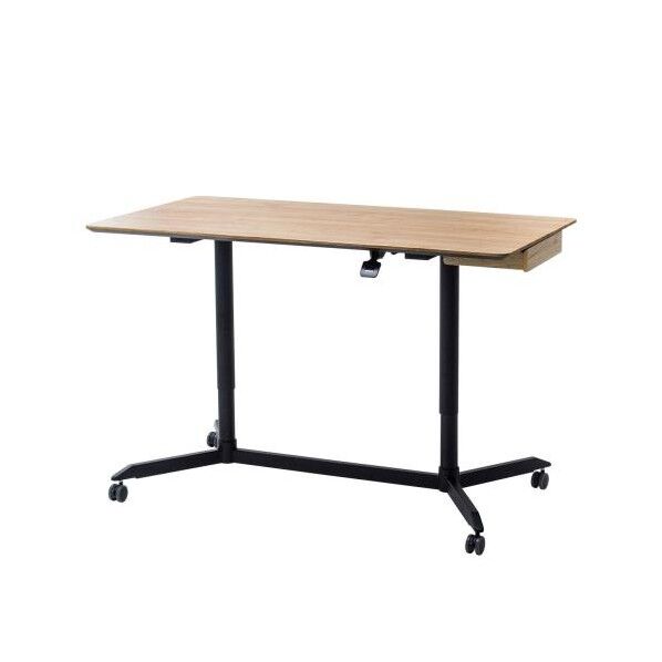 ※法人専用品※エスコ 1500x800x765-1165mm 昇降ミーティングテーブル EA954HC-549 1個