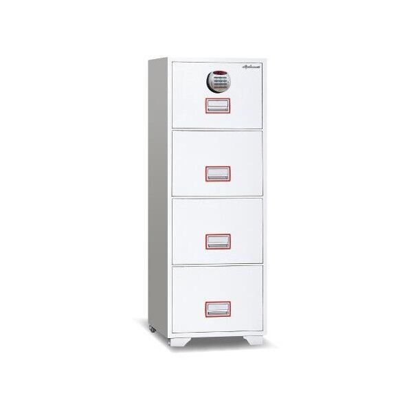 ※法人専用品※エスコ 528x709x1466mm 耐火ファイリングキャビネット EA954HE-57 1台