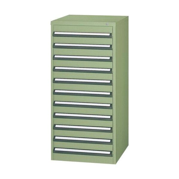 ※法人専用品※esco|エスコ 580x600x1200mm/11段 ツールキャビネット(中量用) EA955AB-8 1台