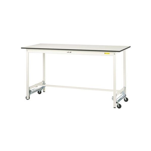 ※法人専用品※エスコ 1800x600x950mm ワークテーブル(ワンタッチキャスター付) EA956TR-43 1台