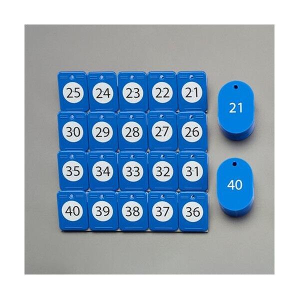 番号札(21~ 40) EA956V-182 1組